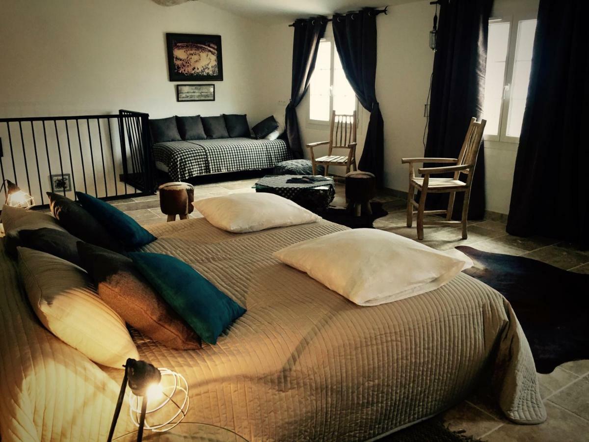 Mas Du Grand Bordes Bed & Breakfast Saint-Laurent-d'Aigouze Exterior photo
